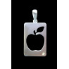 Colgante chapa manzana