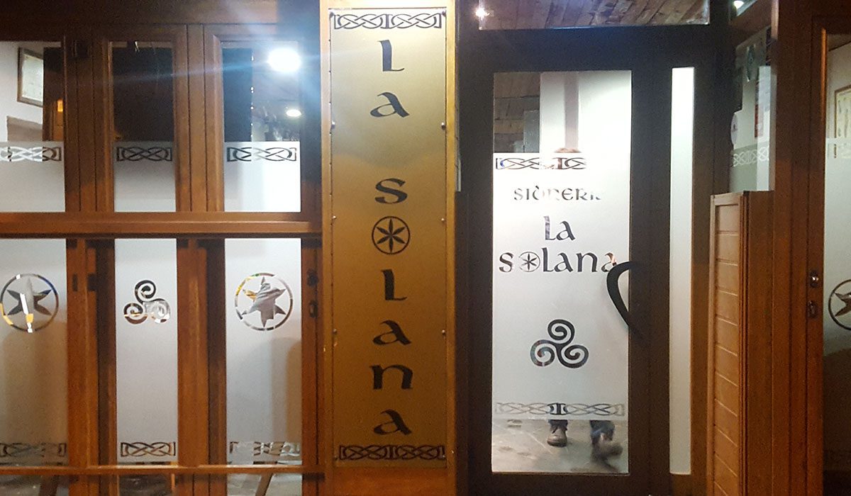 La Solana, sidreteca mierense - LA SIDRA