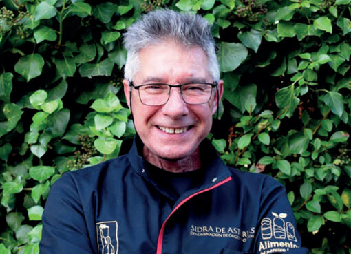 Nicolás Expósito, toa una referencia na cultura assturiana de la Sidra