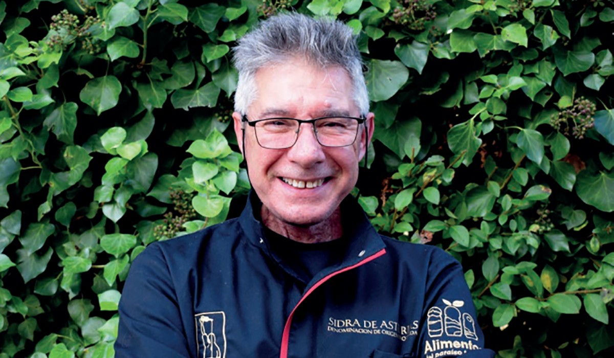 Nicolás Expósito, toa una referencia na cultura assturiana de la Sidra