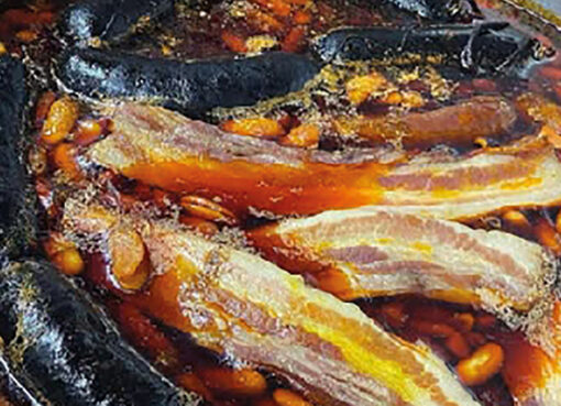 Impresionante fabada en El Pingu