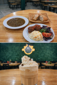 Menú popular y completu nel Chigre L'Espantayu