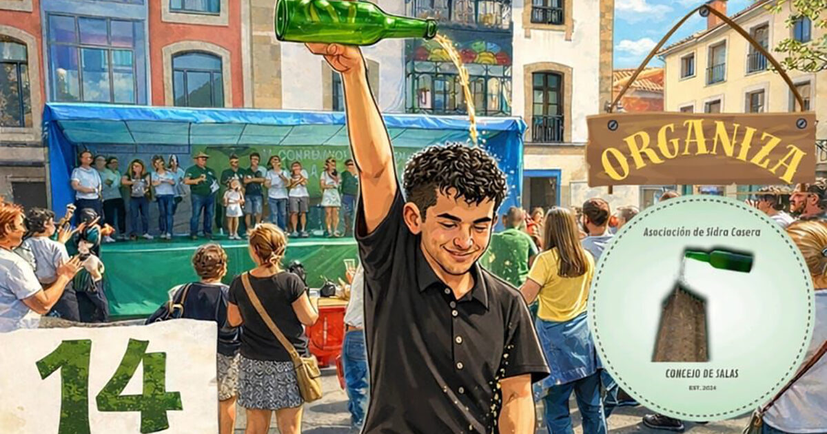 El prósimu 14 febreru, en Salas, taller d'echar sidre