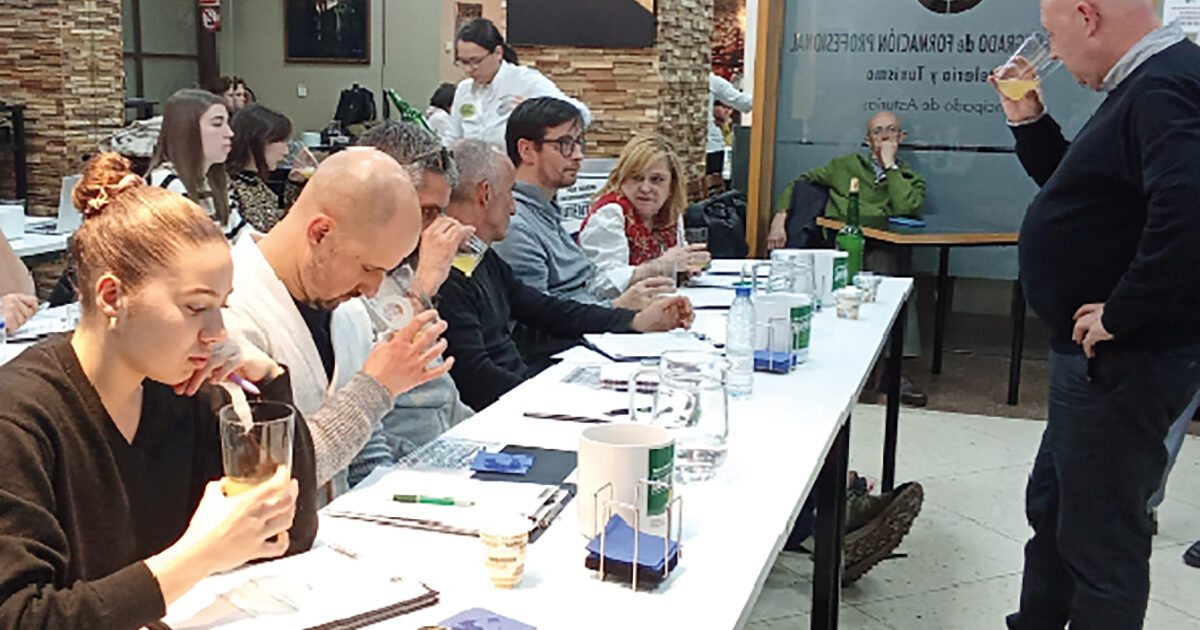 El II cursu de sumillería de la Sidre tendrá'l Pnael de Tastia como exa vertebraora