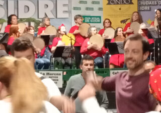 Soi Panderetera trunfó na pasada edición de la Primer Sidre L'Añu