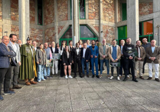 Entrega premios del Campeonatu d'Echaores de Sidre d'Asturies