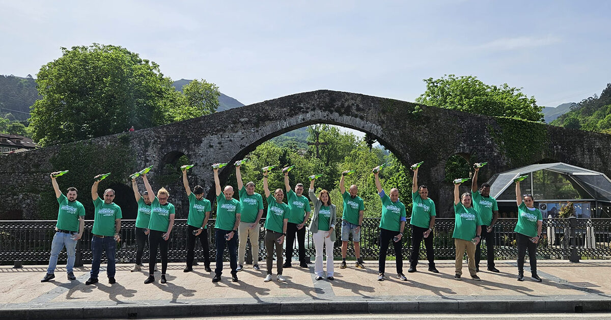 Los chigres de Cangues d'Onís implíquense cola DOP Sidre d'Asturies