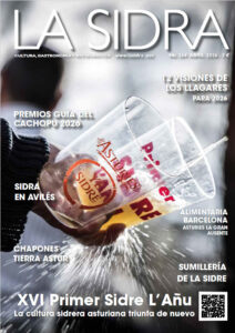 Portada revista LA SIDRA del mes d'abril 2026
