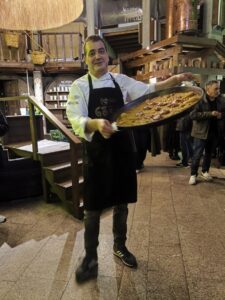 Paella / Arrozada a la sidre ellaborada por Andreu Martinez
