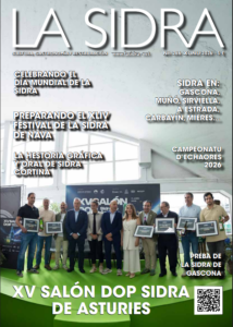 El XV Salón de les Sidres DOP protagoniza la revista LA SIDRA del mes de xunu