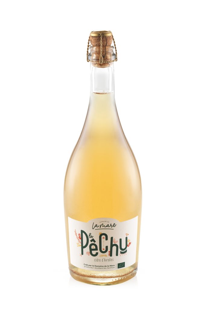 Botella de sidre Le Pêchu de Domaine de la Mare