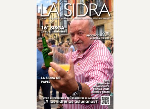 Portada de LA SIDRA 269, setiembre de 2026