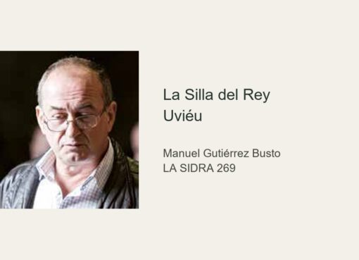 Retratu de Manuel Gutiérrez Busto, autor del testimoniu sobre La Silla del Rey