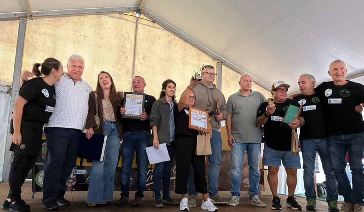 Premiaos y participantes en Restalla la Sidra de Morea en 2026