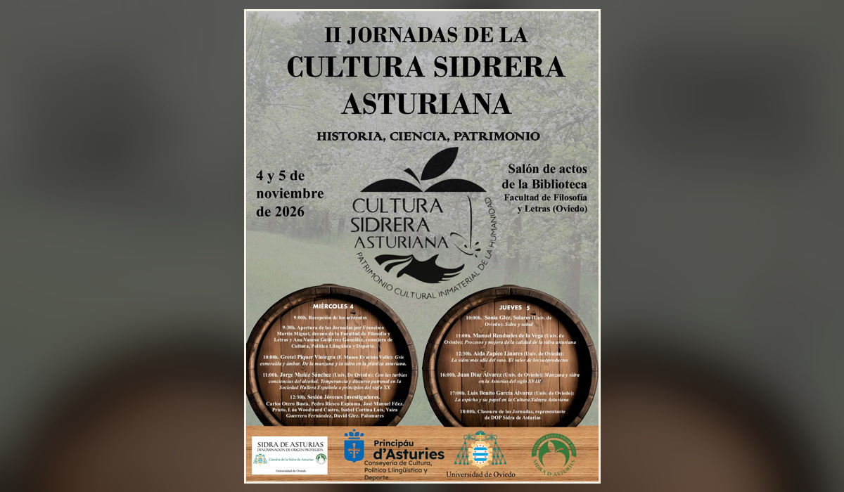 Asturian Cider Culture Conference at the University of Oviedo